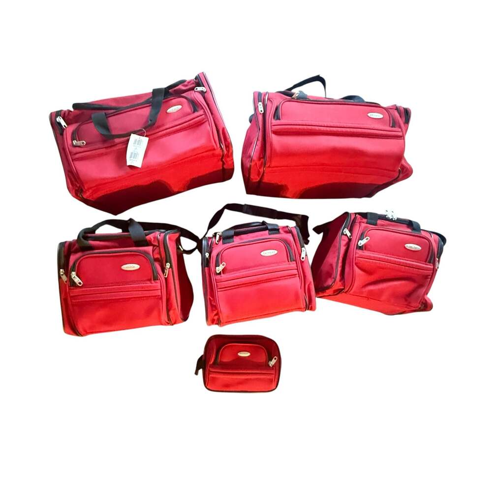 Samsonite 6-Piece Red Luggage Travel Set